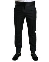 Dolce & Gabbana Black Wool Slim Fit Formal Trouser Dress Pants -   -  Dolce & Gabbana.